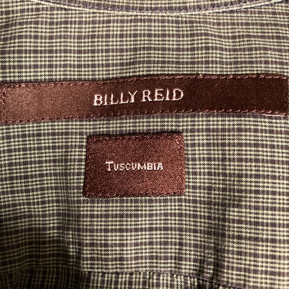 Mens Billy Reid Long Sleeve Button Down Shirt Size L - Picture 1 of 3